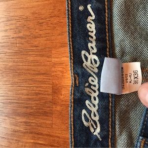 Eddie Bauer Straight Fit Denim Jeans Size 36x36.